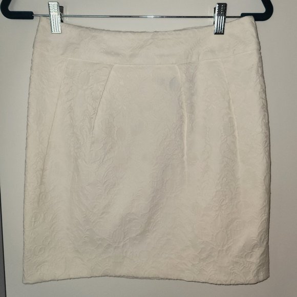 Cynthia Rowley Cream Skirt